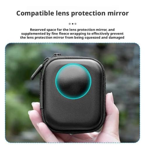 Image of Yantralay Protective Hard-Shell Storage Pouch Compatible with D J I Osm o Action 360 Camera, Osm o Action 360 Accessories