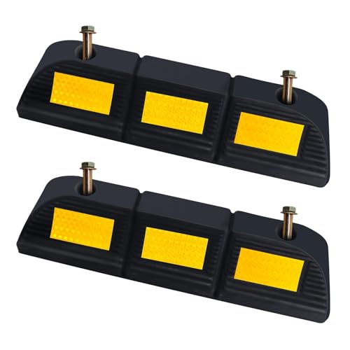Parking Stopper for Garage Parking Aid 2 Pack Block, Car