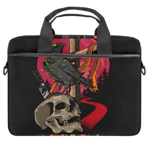 Sacoche PC portable 13-14 pouces antichoc lune rouge