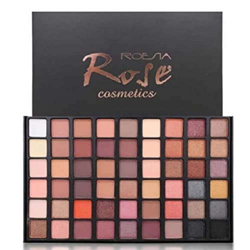 ROESIA Rose cosmetics High Pigment eyeshadow palette, natural eyeshadow palette, natural colors eyeshadow palette, waterproof eyeshadow palette,shimmer eyeshadow palette