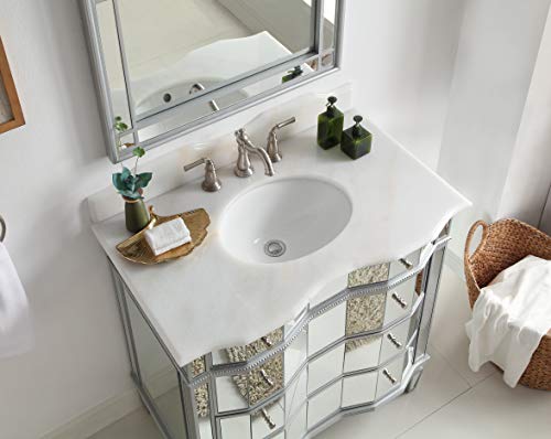36" Benton Collection Mirror Reflection Bathroom Sink Vanity - Model # Bwv-025/36 Ashley #TOP5