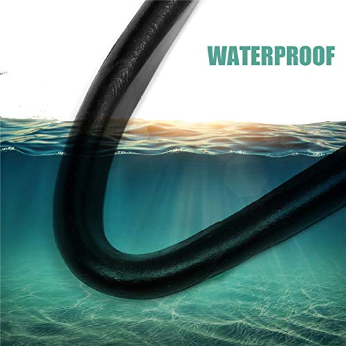 15Ft Butyl Rope Butyl Rubber Sealant Tape For Rv Car Headlamps Window Door Windshield, Black Waterproof Butyl Seal Tape- 3/8" X 15'(4.5M) #TOP5