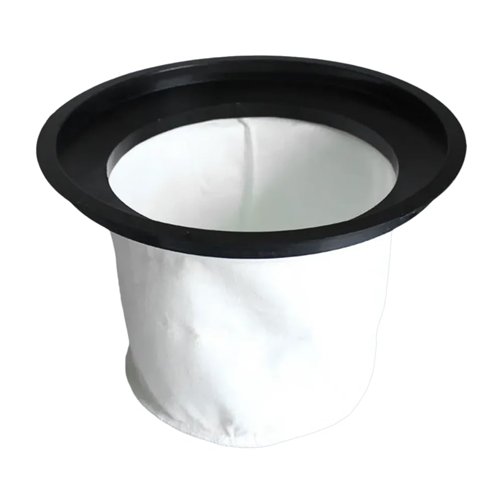 Koolenry Washable and Reusable Dust Bag and Dust Bucket Set for 15L BF500 Industrial Vacuum Cleaner
