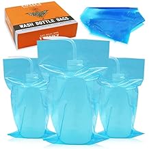 Tattoo Bottle Bags - Autdor 250pcs Disposable Wash Bottle Bags Covers Sleeves Squeeze Bottle Bag Cover for Tattoo Supplies