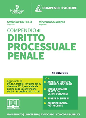  Compendio di diritto processuale penale. Con espansione online