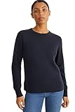 kaschmir pullover weiß Basic-Pullover aus weichem Strick im Woll-Mix mit Kaschmir. Gerippte Abschlüsse und seitliche Saumschlitze.