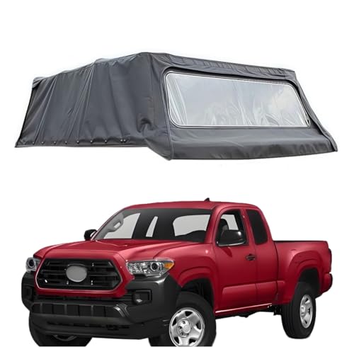 Bravixan Foldable Soft Truck Topper Compatible for
