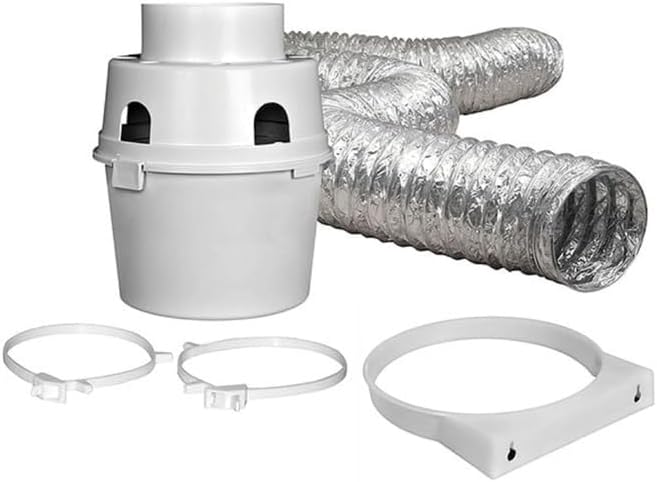 MODI 4” vent exhaust with DUCT - white