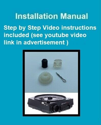 Repair Kit for Kodak Carousel Slide Projector with focus motor - Does not advance
