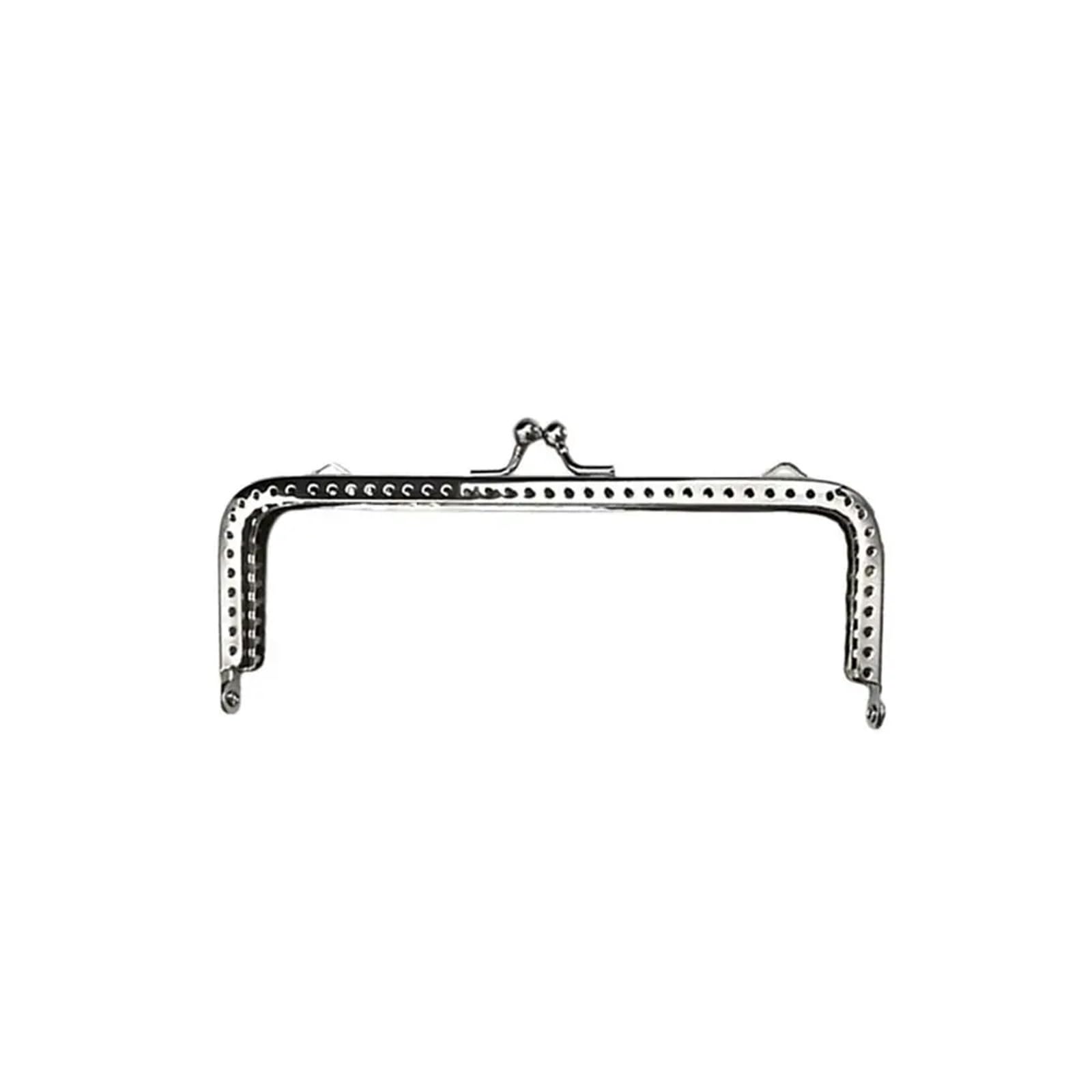 Metal Purse Frames, Metal Purse Frames, Kiss Lock Clasp, 6.5-20cm, DIY Craft(12cm-,12cm)