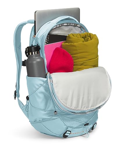 THE NORTH FACE Women's Borealis Luxe Commuter Laptop Backpack, Icecap Blue/Burnt Coral Metallic, One Size 4 41fIvwquebL