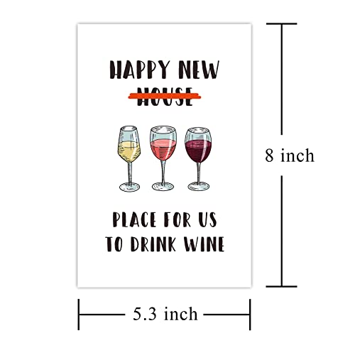 Happy New Home Card, Congrats New House Greeting Card, Funny Housewarming Card For Friend Relative Neighbor #TOP1