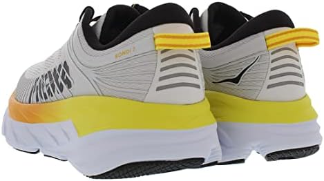 HOKA ONE ONE Bondi 7 Mens Shoes Size 8, Color: Nimbus Cloud/Radiant Yellow | Image 1