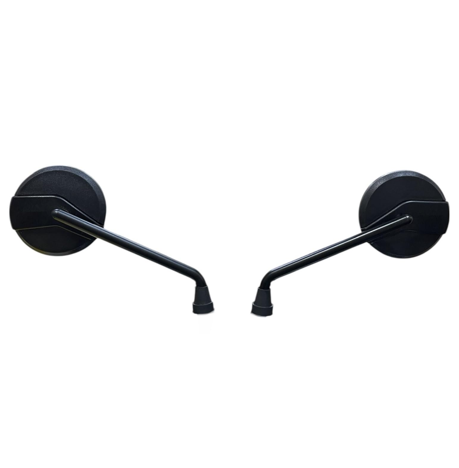 SGTB Bike Rear View Mirror Set Round Shape Black Heavy for Bullet New Classic Reborn Hunter Meteor 350 Classic Standard Electra Thunderbird Interceptor Himalayan Touring Mirrors For All RE Bikes-image-20