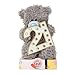 Me To You Tatty Teddy 21st Lightbox Effect Bear - Official Collection, Grey