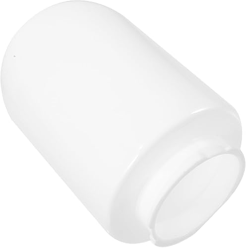 Lámpara de pared blanca para jardín, globo de repuesto, pantalla de plástico para exteriores, lámpara de poste para exteriores, pantalla de piso,