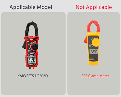 Image of Hard Shell Protective Travel Case Compatible with KAIWEETS HT206D Digital Clamp Meter T-RMS 6000 Counts