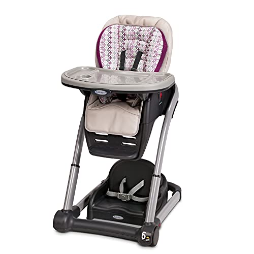 Image of Graco Blossom 6 in 1 Convertible High Chair, Nyssa