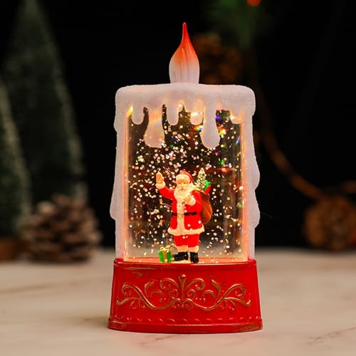 Velas LED navideñas de interior para iluminar tu repisa y crear un hogar acogedor 6