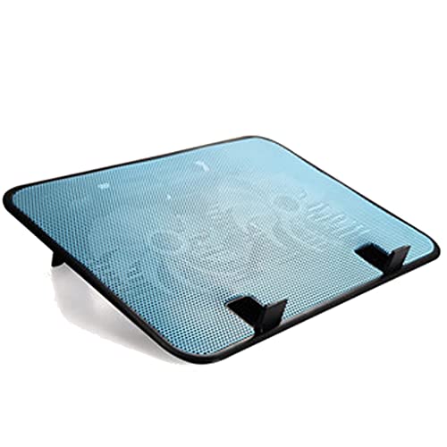 Base refrigerante portátil para notebook con dos ventiladores silenciosos miniatura 1