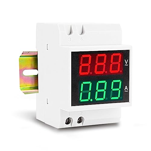 Voltmètre Ampèremètre AC Indicateur de Tension et Courant Numérique D52-2042