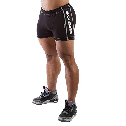 Gorilla Wear Hotpant Heavy Shorts - schwarz - Bodybuilding und Fitness Hotpant für Herren, 3XL