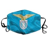 ss lazio roma fc Sehr weich, atmungsaktiv, wasserabweisend, waschbar, die Schnalle kann fest eingestellt werden und die Länge kann nach Belieben entsprechend Ihrer Gesichtskontur geändert werden, um zu verhindern, dass nach dem Abnehmen Spuren auf Ihrem Gesicht hinterlassen.