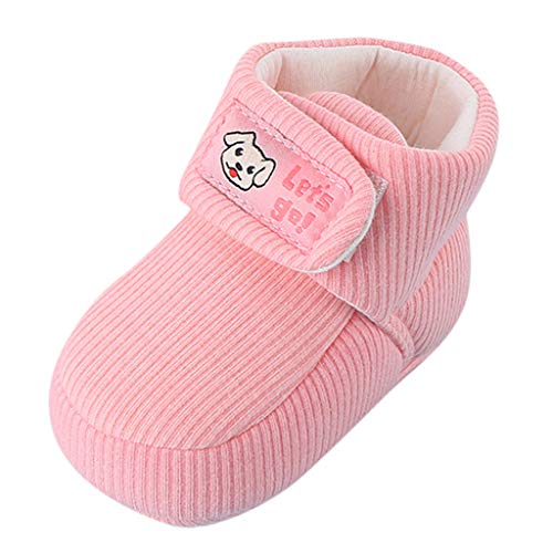 Infant Boots Winter Baby Girl Boy Shoes Rubber Sole Anti-Slip Toddler Snow Warm Prewalker Newborn Boots