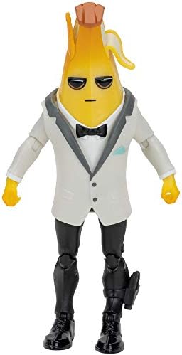 Fortnite Agents Room Agent Peely, Includes 2 (4-inch) Articulated Agent Peely Figures, Playset with Secret Passageway, Legendary Accessories, Weapons, Accessory Storage., FNT0648
