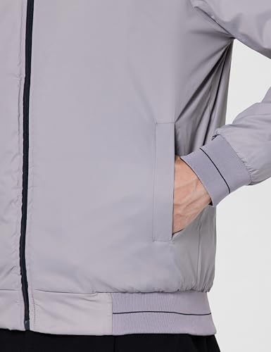 Image of Qube By Fort Collins Men's Polyester Standard Length Regular Fit Reversible Winter Jacket with Ribbed Cuffs & Hood - Warm, Stylish & Versatile