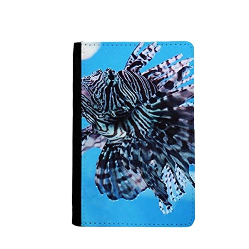 Étui portefeuille de voyage pour passeport motif poissons le cadeau idéal pour voyageur