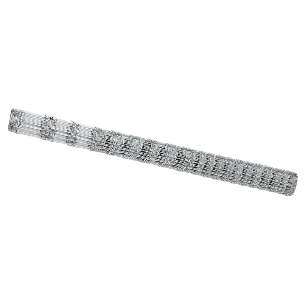 Wild Fence Hot Dip Galvanised 1000 x 160 x 0.18 cm Iron Garden Barrier for Outdoor Security Privacy Heavy Duty Boundary Panel Fence 10m