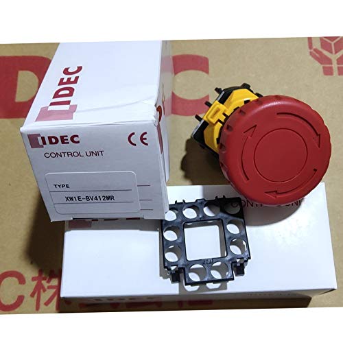 Carus Tool IDEC XW1E-BV412MR 22mm Emergency-Stop New 1PCS