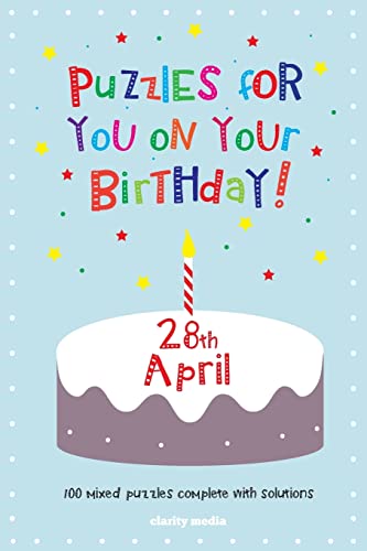 Puzzles for you on your Birthday - 28th April