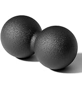Hard Peanut Massage Ball - Dual Lacrosse Ball for Myofascial Release,Yoga & Deep Tissue Massage,P...