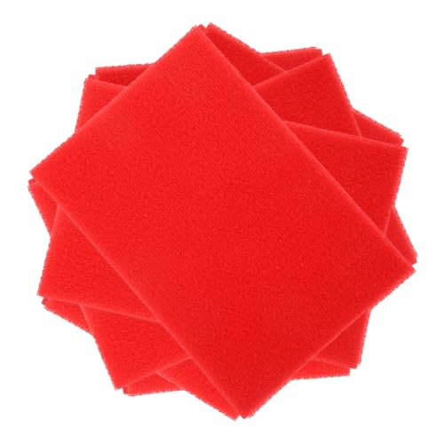 HOMSFOU Lot de 10 blocs d'éponge de ponçage humide et sec avec dos en velours doux, papier abrasif à grain fin pour bois, métal, plastique, artisanat, outil de polissage compact et léger pour surfaces