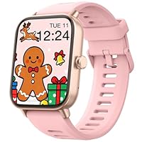 Kids Smart Watch, Kids Watch No Phone Needed Heart Rate & Sleep Tracker, Stress & SpO2 Monitor, 1.8'' Fitness Tracker Step Counter, Alarm Clock, Games, Swimming Watch for Boys Girls Teens Aged 5+