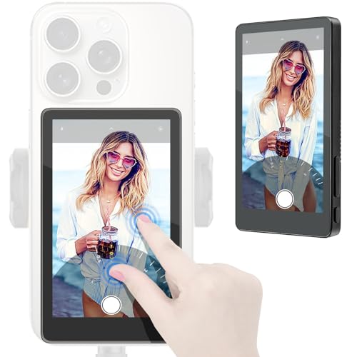 ^b`Rg[ B胂j^[XN[ iPhone & Android 4C` obNJ Vlogj^[ 4KvWFNV I[fBI 邳߉\ x 1500mAh TikTok YouTubeCuXg[~Op (_[N