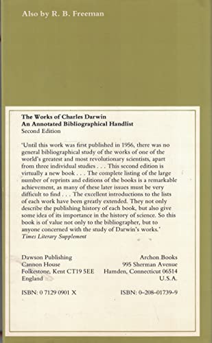 Charles Darwin, a companion 0208017399 Book Cover