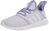 adidas Cloud Foam-Pure Running Shoe, Light Purple/White/Pulse Mint, 4 US Unisex Big Kid