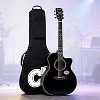 Unique artistic design: This guitar features a delicate vine pattern with a glossy finish, creating a personalized and distinctive appearance. Its compact size makes it suitable for beginners, students, guitarists, or skilled finger players. Quality ...