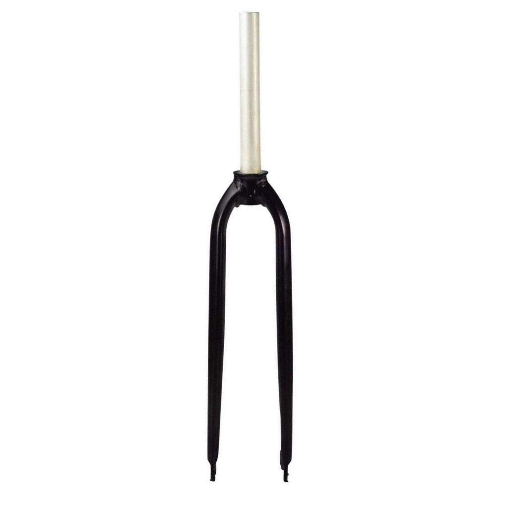 WIQUYBML MTB Road Bike Rigid Fork 26" 27.5 Inch 29er, Lightweight Universal Bicycle Front Aluminum Alloy About 820g - Black