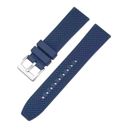 [ɂ] v~AO[htbfSXgbv 20mm 22mm FKM _CrONCbN[XEHb`ohuXbg IK [XEHb` V[}X^[ 300 Ή(Deep Blue-SL Buckle,20mm)