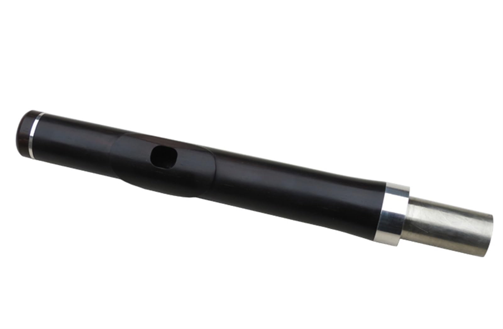 Flauto in ebano Strumento professionale Grado di prova Prestazioni 17 fori Foro aperto B Coda C Accordatura Corpo in legno placcato argento YFL-600S