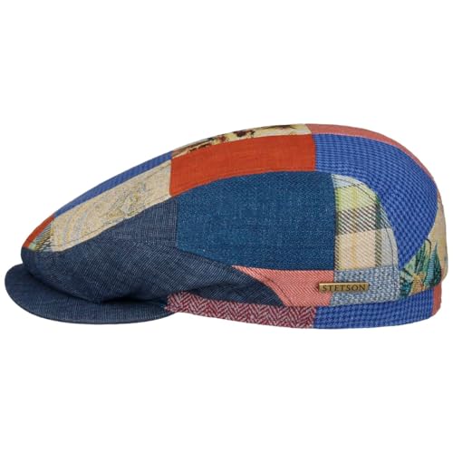Casquette Stetson homme été forme gavroche avec visière et doublure légère