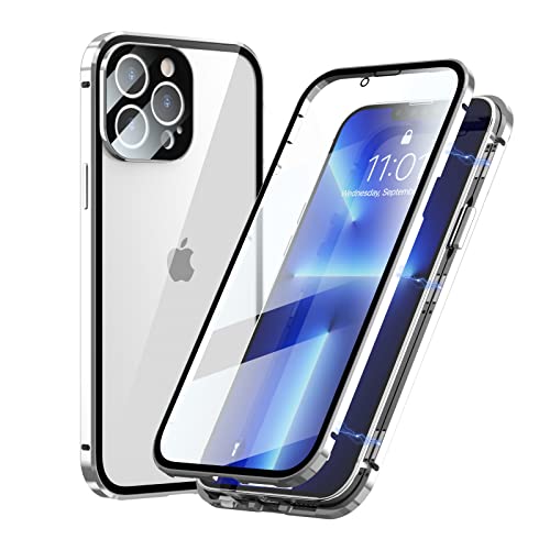 Eisuiyi iPhone 14Pro Max pKXP[X NA 9HKX A~op[ 360°Sʕی }OlbgCz SbN Yی x^b` t₷ ϏՌ CX[dΉ ACtH14Pro M