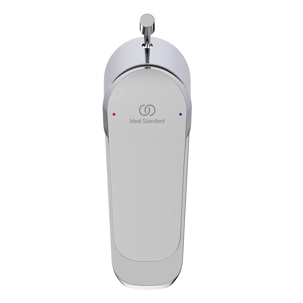 Ideal Standard - Ceraflex, Miscelatore monocomando per lavabo, Bocca di erogazione fissa, Cromato