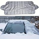 SAXCXCS Protector Parabrisas Hielo, para BMW X5 F15 F85 2013-2018 Protector de Parabrisas,Cubierta Parasol Coche Delantero,Rayos UV, Sol, Lluvia, Nieve