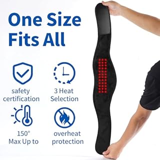 Cordless Neck Heat Pad Massage, Neck Pain Relief, Neck Heating pad with 3000mAh Battery, Heated Neck Wraps, with 3 Temp Vibration and Timing Settings