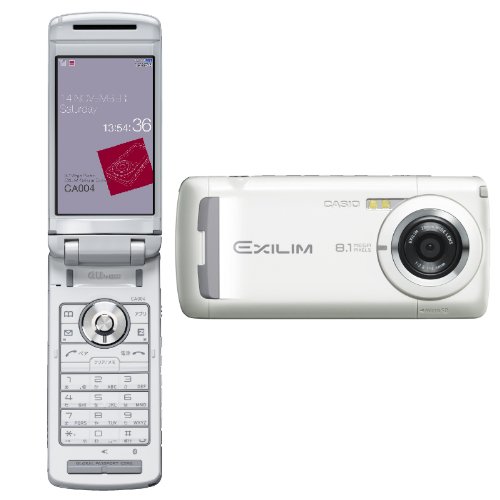 au　CASIO　EXILIM　NIM WIN ホワイト 折りたたみ式携帯電話 au CASIO EXILIM NIM WIN ホワイト 折りたたみ式携帯電話 CASIO